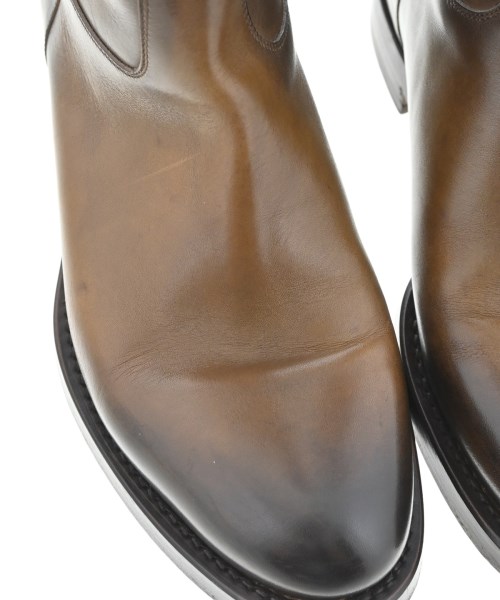 GUCCI（グッチ）ブーツ 茶 サイズ:8(26cm位) メンズ/2200724886067