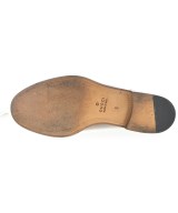 GUCCI（グッチ）ブーツ 茶 サイズ:8(26cm位) メンズ/2200724886067