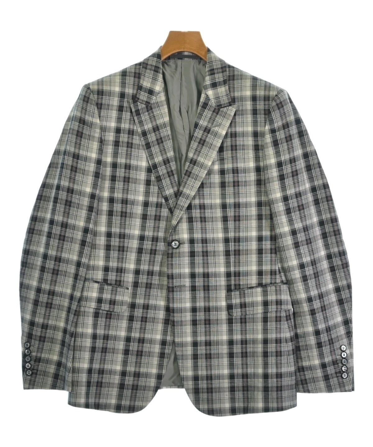 GUCCI（グッチ）カジュアルジャケット グレー サイズ:52(XXL位) メンズ