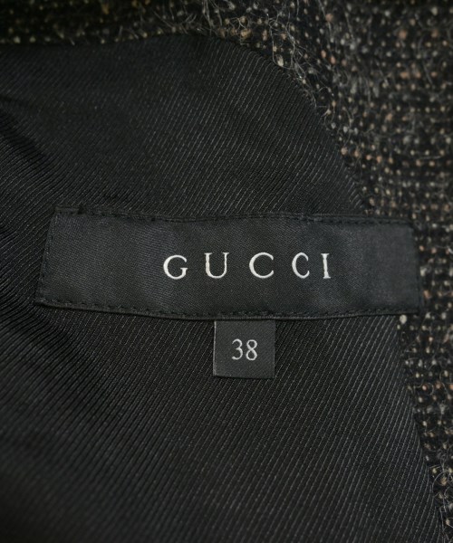 GUCCI（グッチ）テーラードジャケット 黒 サイズ:38(S位) レディース/2200727703019