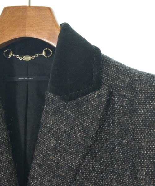 GUCCI（グッチ）テーラードジャケット 黒 サイズ:38(S位) レディース/2200727703019