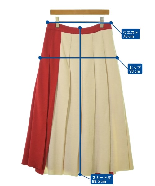 GUCCI（グッチ）ロング・マキシ丈スカート 赤 サイズ:XL レディース/2200728369177