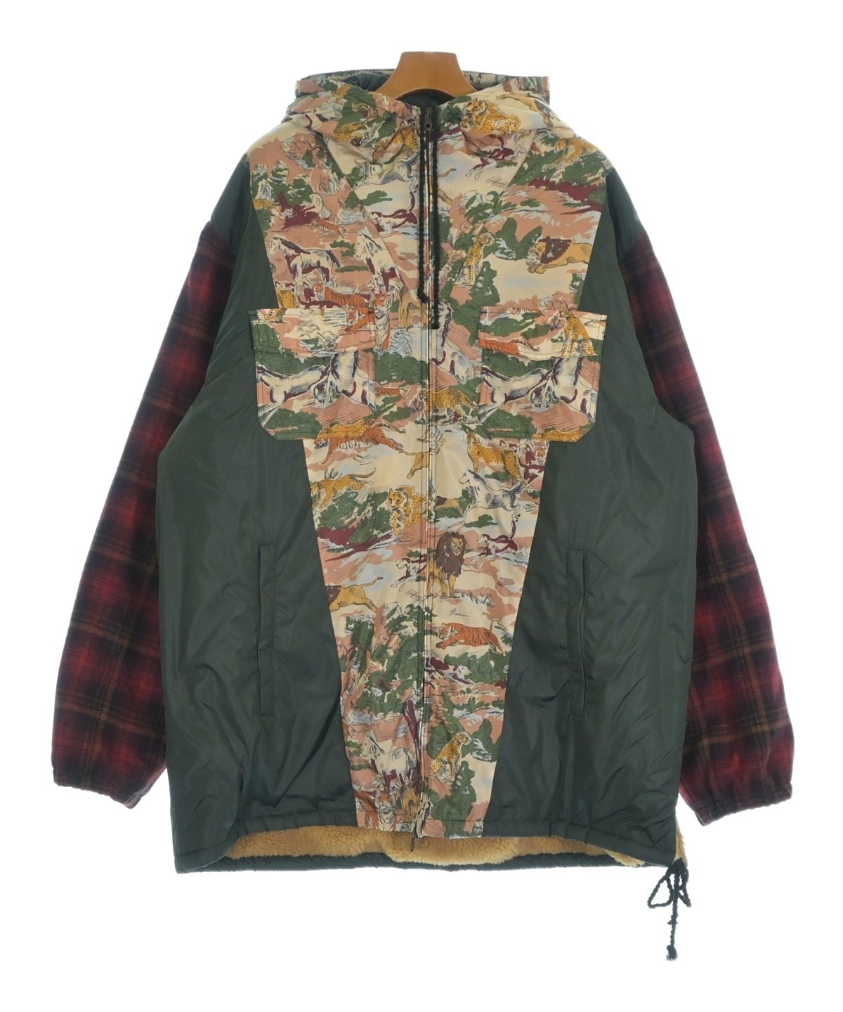 ✨良品✨ GUCCI ライディングチノパンツ コットンリネン 生成色 50 GUCCI（グッチ）その他 緑 サイズ:54(XXL位) メンズ/2200728415010