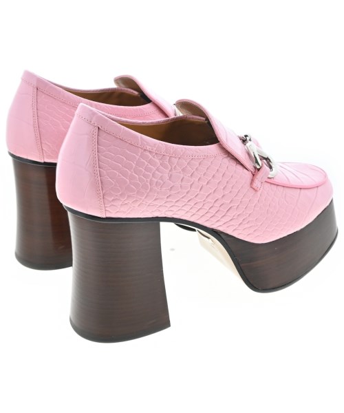 GUCCI（グッチ）ビジネス・ドレスシューズ ピンク サイズ:EU38 1/2(25cm位) レディース/2200728450011