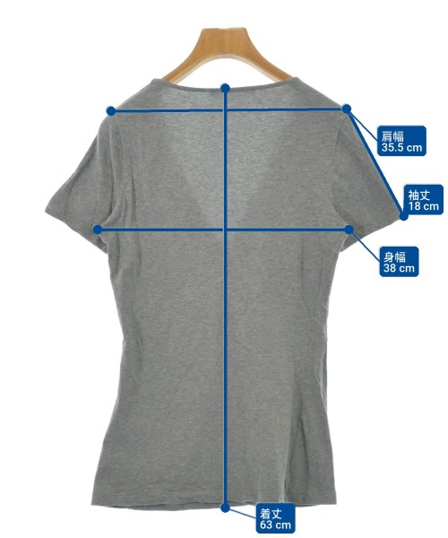 GUCCI（グッチ）Tシャツ・カットソー グレー サイズ:M レディース/2200711478053