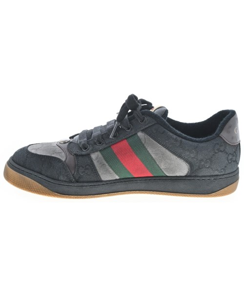 GUCCI（グッチ）スニーカー グレー サイズ:UK9(27.5cm位) メンズ/2200724365012