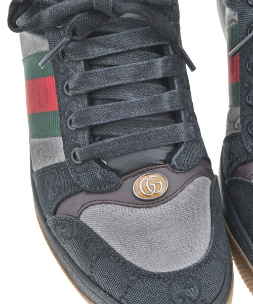 GUCCI（グッチ）スニーカー グレー サイズ:UK9(27.5cm位) メンズ/2200724365012