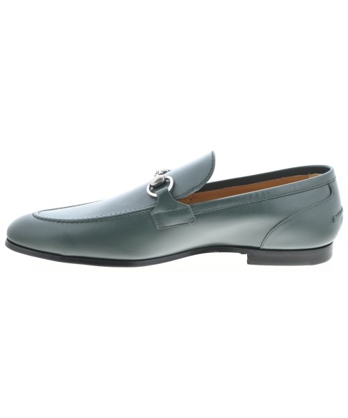 GUCCI（グッチ）ビジネス・ドレスシューズ 緑 サイズ:UK8(26.5cm位) メンズ/2200724365036