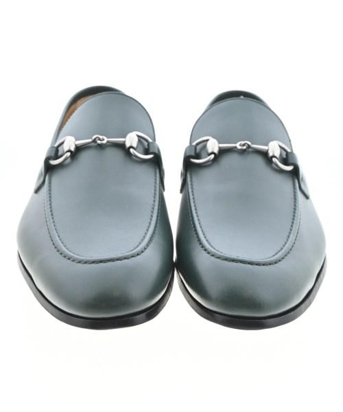 GUCCI（グッチ）ビジネス・ドレスシューズ 緑 サイズ:UK8(26.5cm位) メンズ/2200724365036