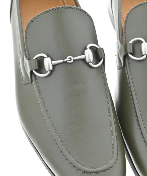 GUCCI（グッチ）ビジネス・ドレスシューズ カーキ サイズ:UK8(26.5cm位) メンズ/2200724365043