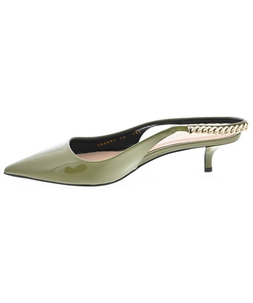 GUCCI（グッチ）パンプス カーキ サイズ:EU36(22.5cm位) レディース/2200724365067
