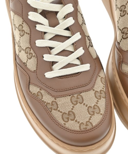 GUCCI（グッチ）スニーカー 茶 サイズ:UK11(29.5cm位) メンズ/2200724365081