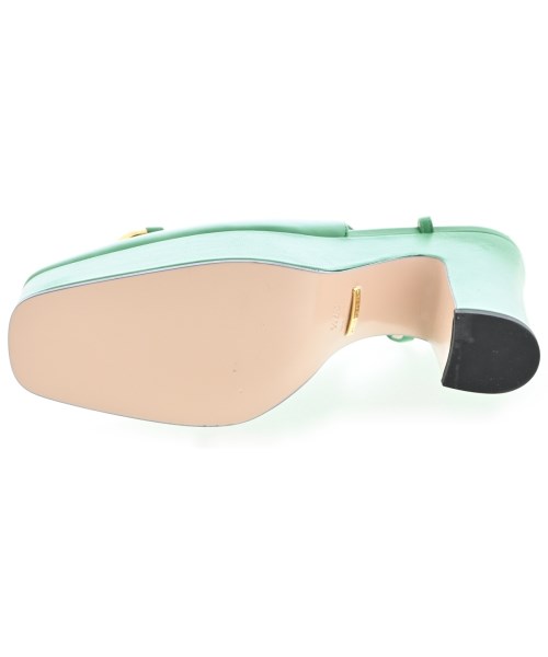 GUCCI（グッチ）パンプス 緑 サイズ:EU37 1/2(24cm位) レディース/2200724365098