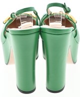 GUCCI（グッチ）パンプス 緑 サイズ:EU37 1/2(24cm位) レディース/2200724365098