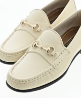 GUCCI（グッチ）ドレスシューズ/ローファー 白 サイズ:EU36(22.5cm位) レディース/2200724365104