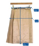 GUCCI（グッチ）ロング・マキシ丈スカート ベージュ サイズ:36(XS位) レディース/2200724365166