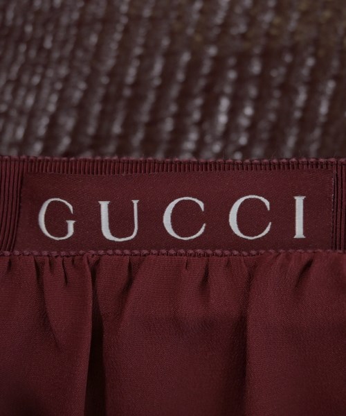 GUCCI（グッチ）ミニスカート 茶 サイズ:36(XS位) レディース/2200724365173