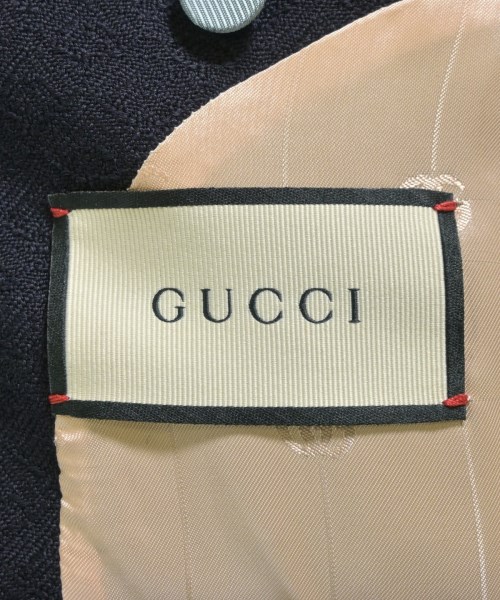GUCCI（グッチ）テーラードジャケット 紺 サイズ:44(S位) メンズ/2200728819016