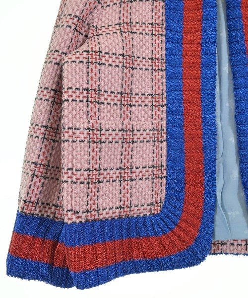 GUCCI（グッチ）ノーカラージャケット ピンク サイズ:42(M位) レディース/2200728828032