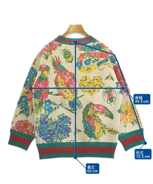 GUCCI（グッチ）スウェット 白 サイズ:S レディース/2200728828049