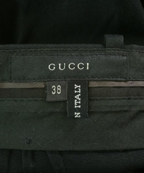 GUCCI（グッチ）スラックス 黒 サイズ:38(S位) レディース/2200729147026