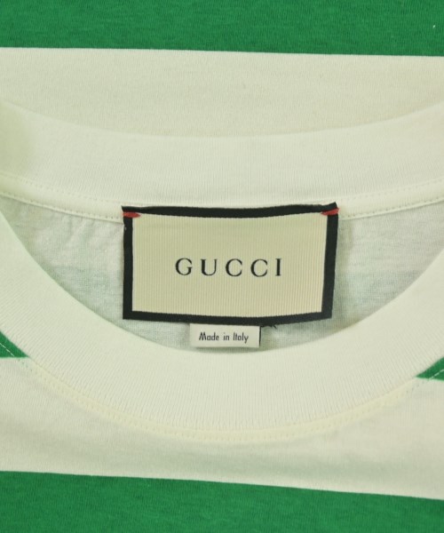 GUCCI（グッチ）Tシャツ・カットソー 白 サイズ:L メンズ/2200682280020