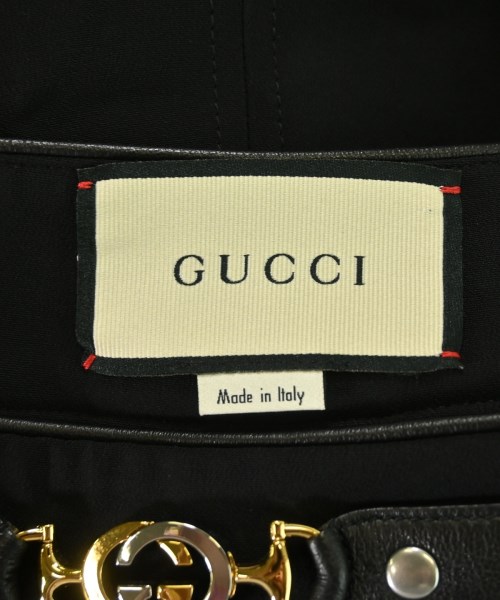 GUCCI（グッチ）クロップドパンツ 黒 サイズ:46(XL位) レディース/2200679180012