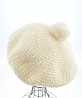 GUCCI（グッチ）ハンチング・ベレー帽 白 サイズ:M レディース/2200682527095
