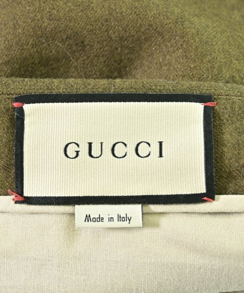 GUCCI（グッチ）スラックス カーキ サイズ:44(S位) メンズ/2200682738125