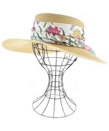 GUCCI（グッチ）ストローハット ベージュ サイズ:M レディース/2200683444094