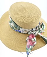 GUCCI（グッチ）ストローハット ベージュ サイズ:M レディース/2200683444094