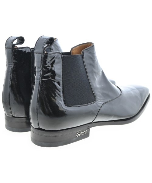 GUCCI（グッチ）ブーツ 黒 サイズ:EU42(27cm位) メンズ/2200683700039