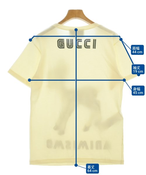 GUCCI（グッチ）Tシャツ・カットソー 黄 サイズ:XXS レディース/2200683902020