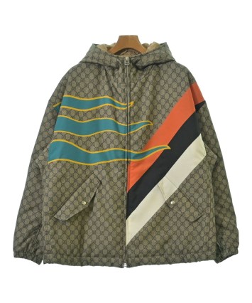 GUCCI（グッチ）ダウンジャケット/ダウンベスト ベージュ サイズ:46(M