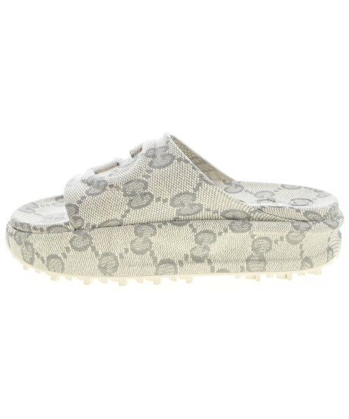 GUCCI（グッチ）サンダル ベージュ サイズ:EU39(25.5cm位) レディース/2200683945188