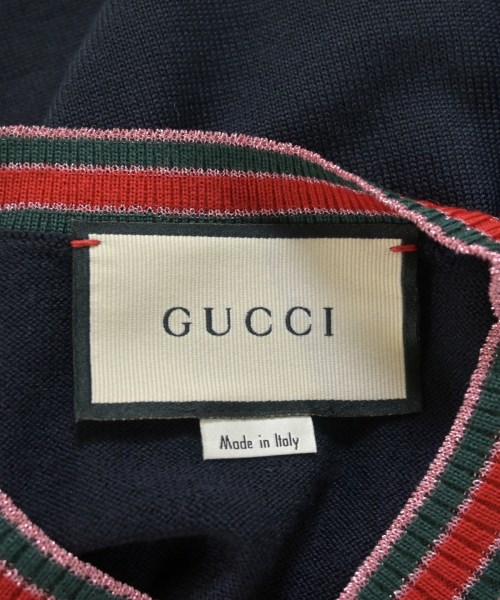 GUCCI（グッチ）ニット・セーター 紺 サイズ:-(S位) レディース/2200682886369