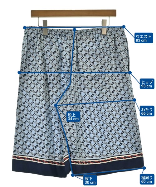 GUCCI（グッチ）ショートパンツ 青 サイズ:50(XL位) メンズ/2200684125022