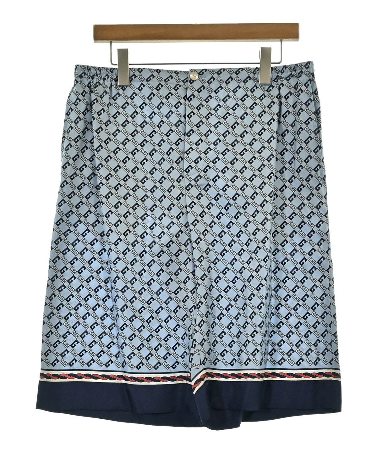 GUCCI（グッチ）ショートパンツ 青 サイズ:50(XL位) メンズ