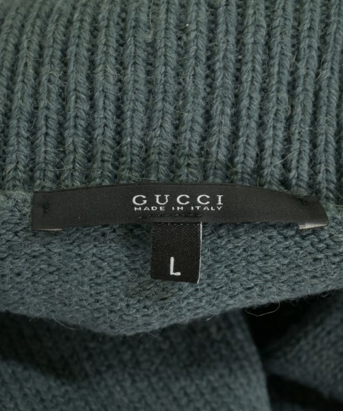 GUCCI（グッチ）ニット・セーター 緑 サイズ:L メンズ/2200684650012
