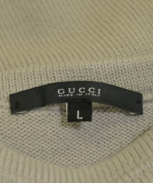 GUCCI（グッチ）ニット・セーター グレー サイズ:L メンズ/2200684650029