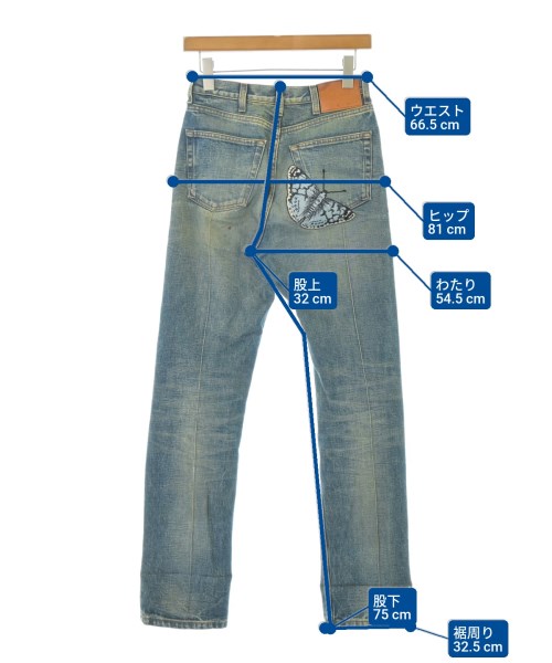 GUCCI（グッチ）デニムパンツ 青 サイズ:24(S位) レディース/2200684650050