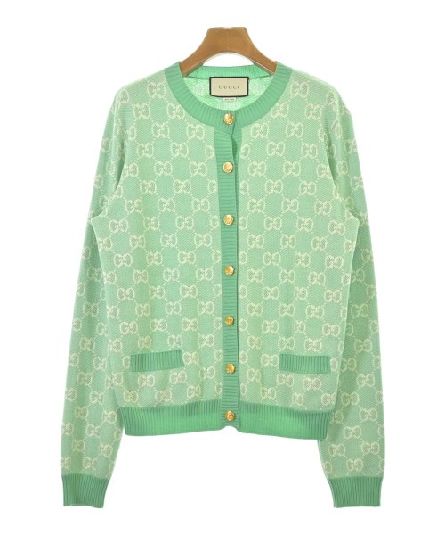 GUCCI(グッチ)カーディガン 緑 サイズ:L/2200684702087