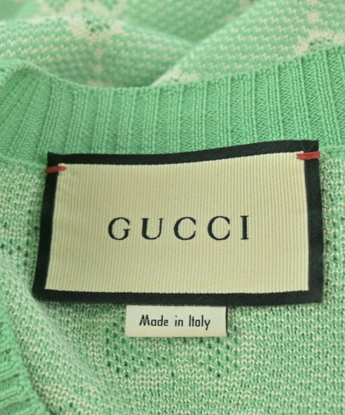 GUCCI（グッチ）カーディガン 緑 サイズ:L レディース/2200684702087