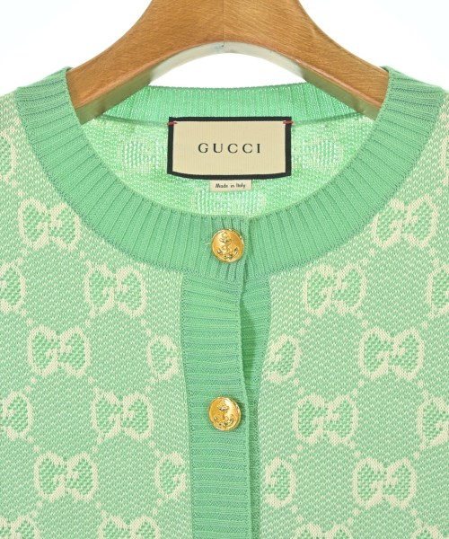 GUCCI（グッチ）カーディガン 緑 サイズ:L レディース/2200684702087