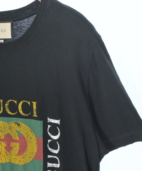 GUCCI（グッチ）Tシャツ・カットソー 黒 サイズ:S メンズ/2200685162026