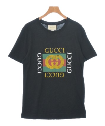 GUCCI（グッチ）Tシャツ・カットソー 黒 サイズ:S メンズ