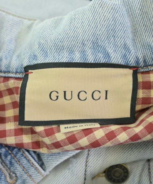 GUCCI（グッチ）デニムジャケット 青 サイズ:38(S位) レディース/2200680187116