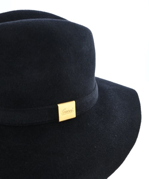 GUCCI（グッチ）ハット 黒 サイズ:S レディース/2200685886175