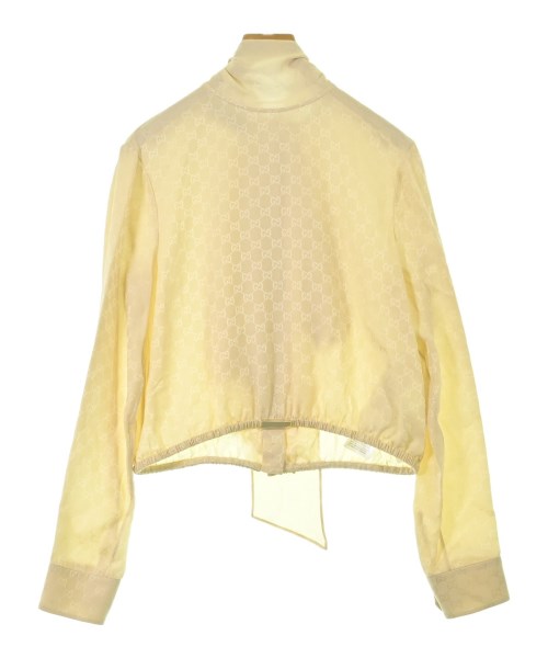 GUCCI（グッチ）ブラウス ベージュ サイズ:38(S位) レディース/2200686157014