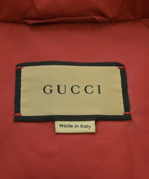 GUCCI（グッチ）ダウンジャケット/ダウンベスト 黄 サイズ:48(L位) メンズ/2200683661033